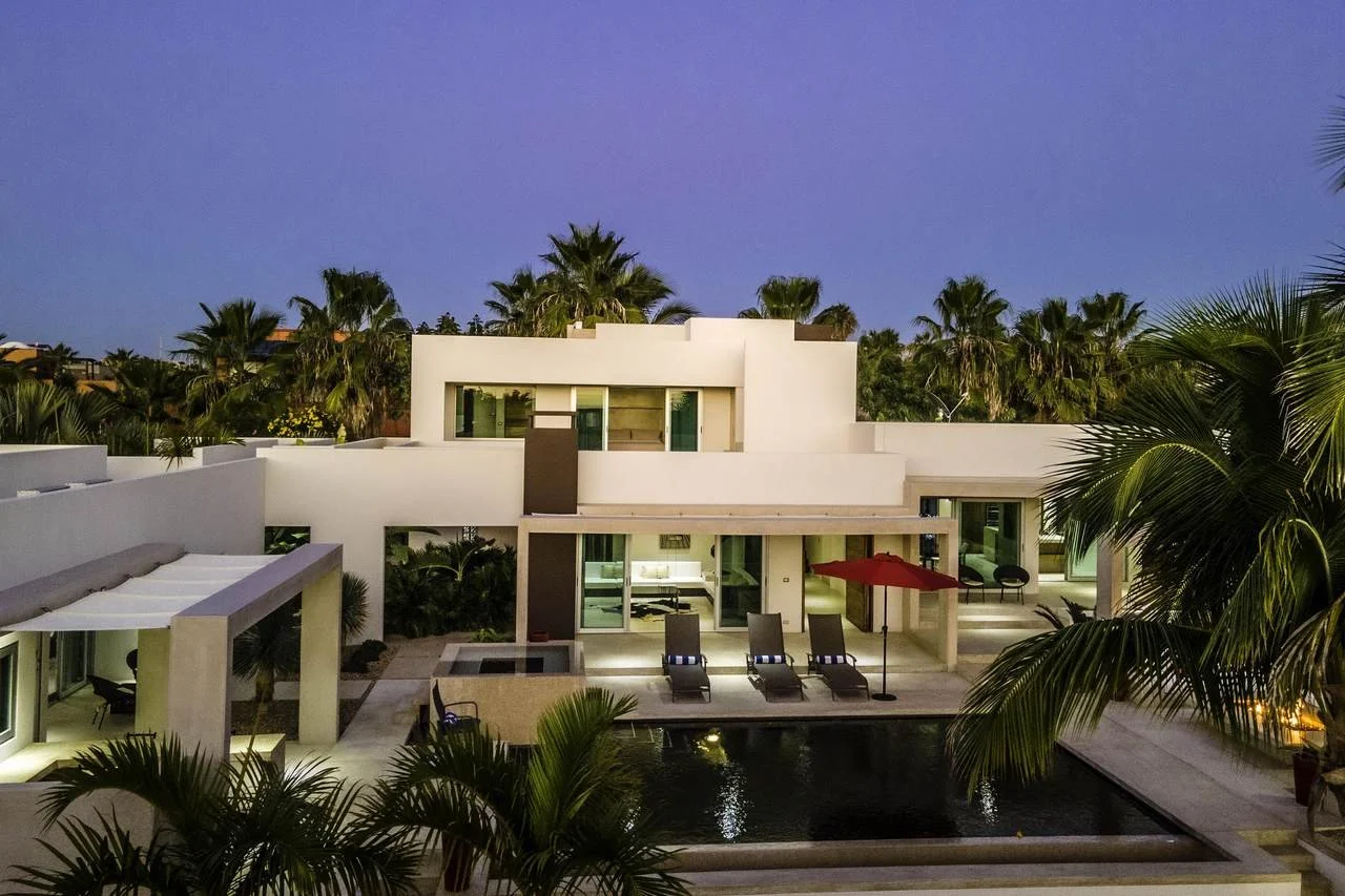 Private coastal estates and sunset views at Luxury Properties in Todos Santos for Sale