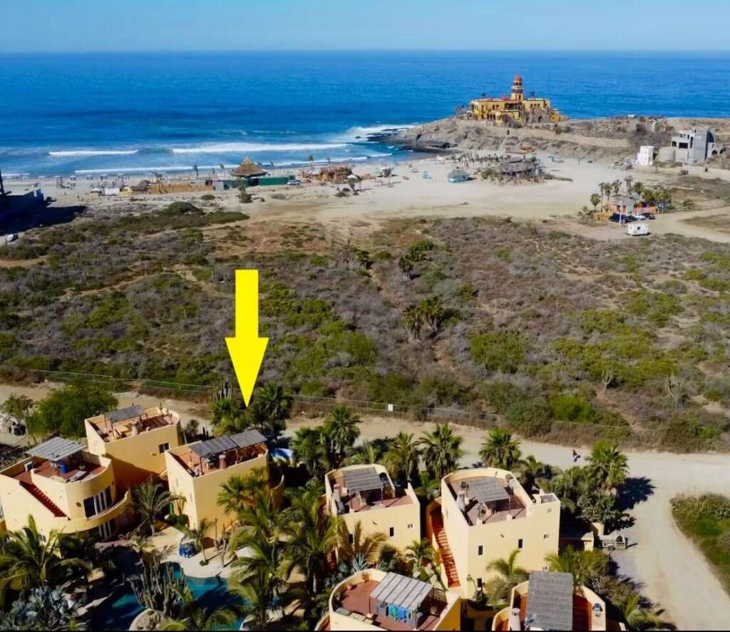 Todos Santos Cerritos Top-floor 1BR condo with 3rd story rooftop deck from just 100m from iconic Cerritos Beach! This fully furnished gem features a Gorgeous ocean – 20 Villas Cerritos Beach 20, Pacific, BS