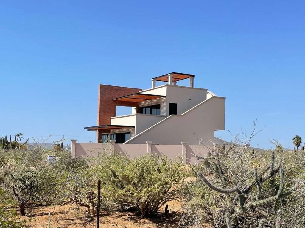 Todos Santos Cerritos Newly built two-story home set on an expansive 2007 sq meter lot at CERRITOS BEACH offering breathtaking Pacific Ocean – CERRITOS, Pacific, BS