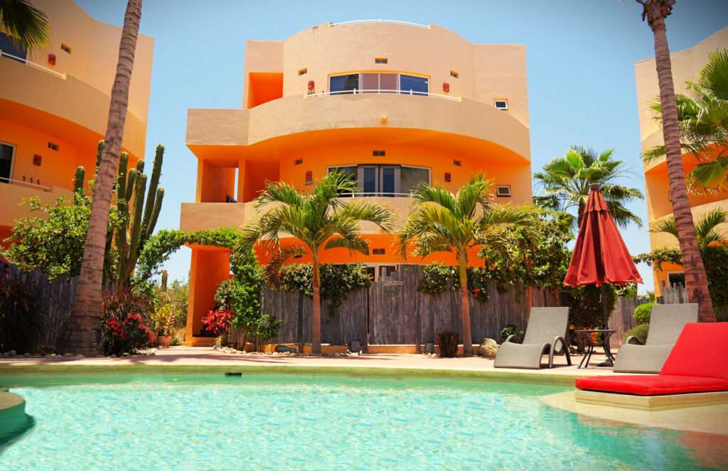 Todos Santos Cerritos Sunrise Tina's Luxury Condo at Los Cerritos Beach, 500 steps from the famous Los Cerritos Beach, places you right in the heart of Baja's beach lifestyle. It has it all. One of the nicest condos currently on the market, the upgrades, furnishings, and artwork alone are valued at over – Cerritos Sunrise Phase 2, Pacific, Pacific, BS