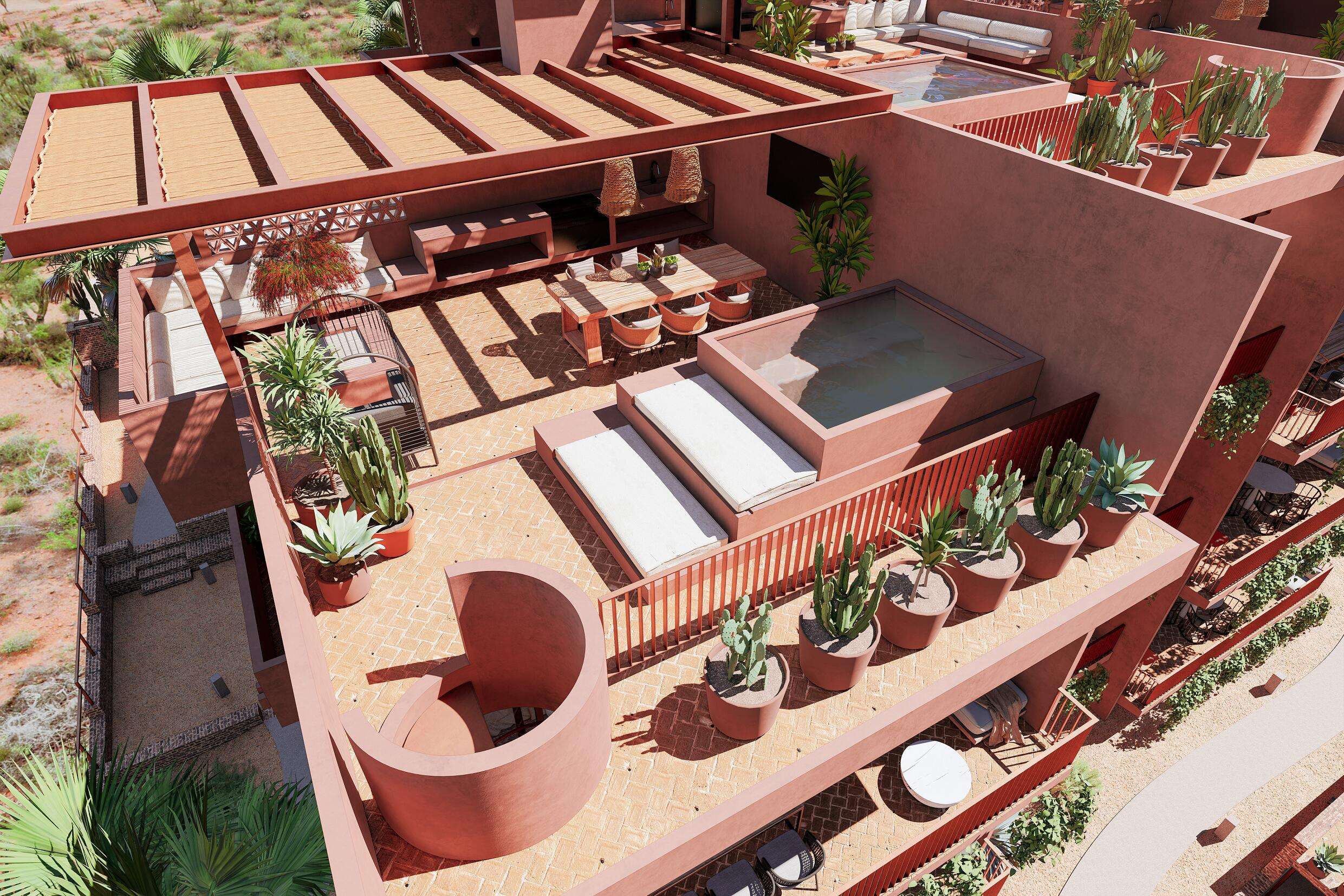 Todos Santos Cerritos Welcome to Residence 103 at The Cove at Cerritos. A spectacular 2 bed 2 bath 1475+ sq ft villa in one of the most exclusive luxury communities on the Pacific side. This rare ocean- for sale