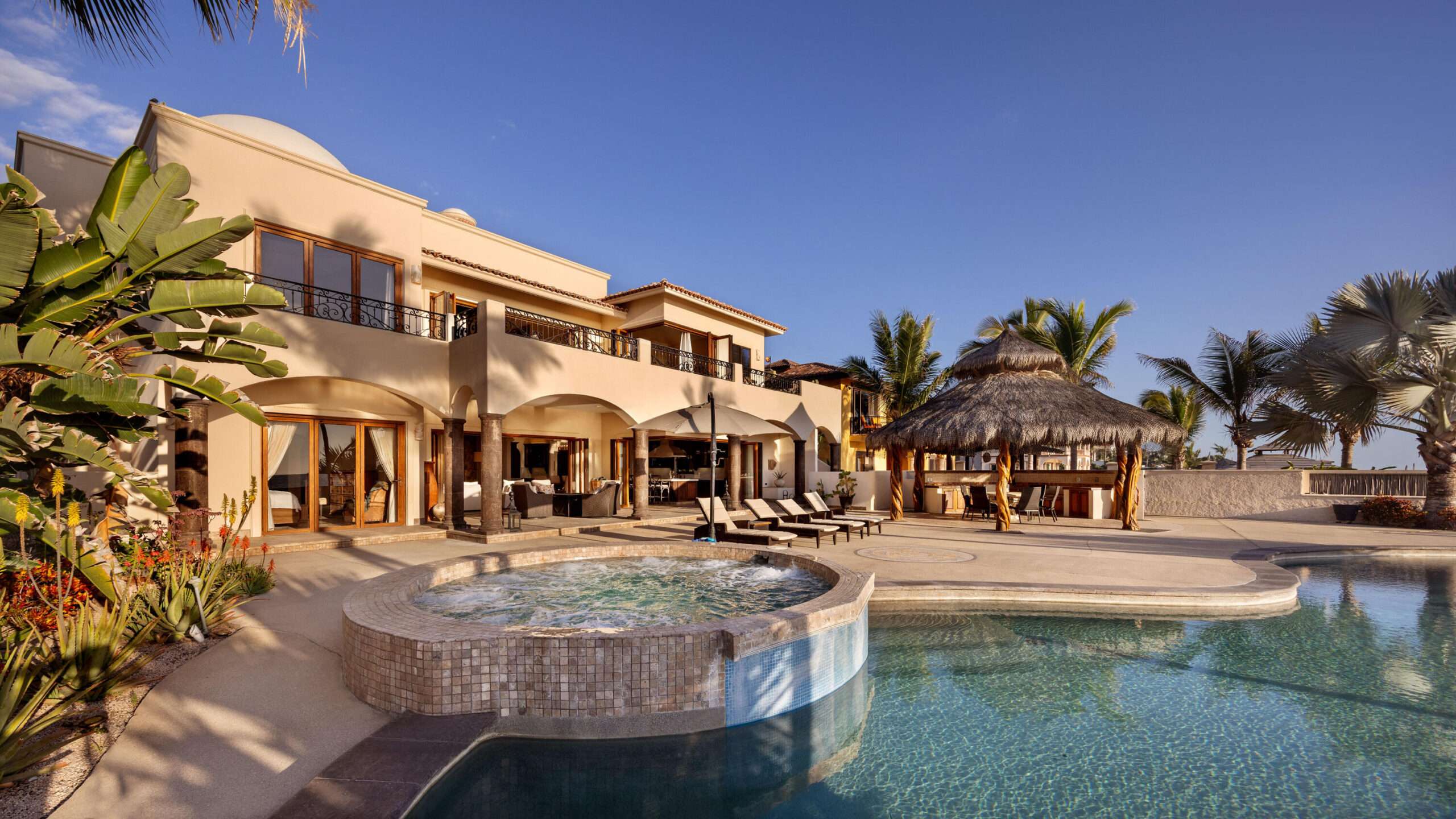 Todos Santos Las Tunas Tucked into one of the most sought-after neighborhoods of Todos Santos, this distinctive property in Las Tunas offers a lifestyle defined far more by space, sky, and ocean air than by interior square footage. The home features two bedrooms and two baths, yet it lives expansively thanks to the thoughtfully designed outdoor living areas--spaces that truly capture what coastal Baja living is all about.The patios function as an extension of the home, creating multiple zones for gathering, relaxing, and entertaining. Upstairs, a generous sectional invites long evenings warmed by a fire pit. Enjoy ocean and mountain for sale
