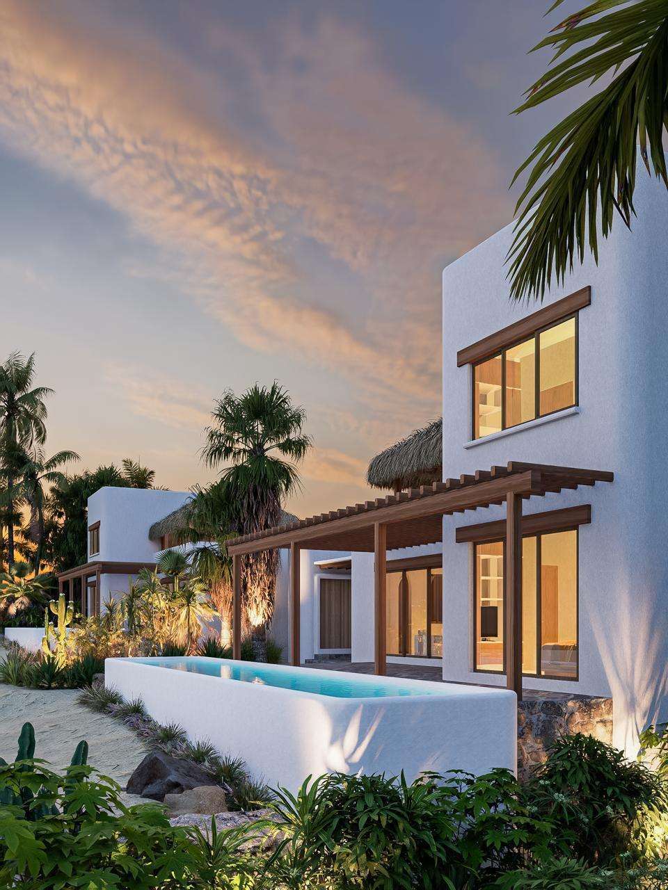 Todos Santos Ahorcadita Perched in the sought after hills of La Ahorcadita, this brand new 2 bedroom residence offers sweeping ocean and mountain for sale