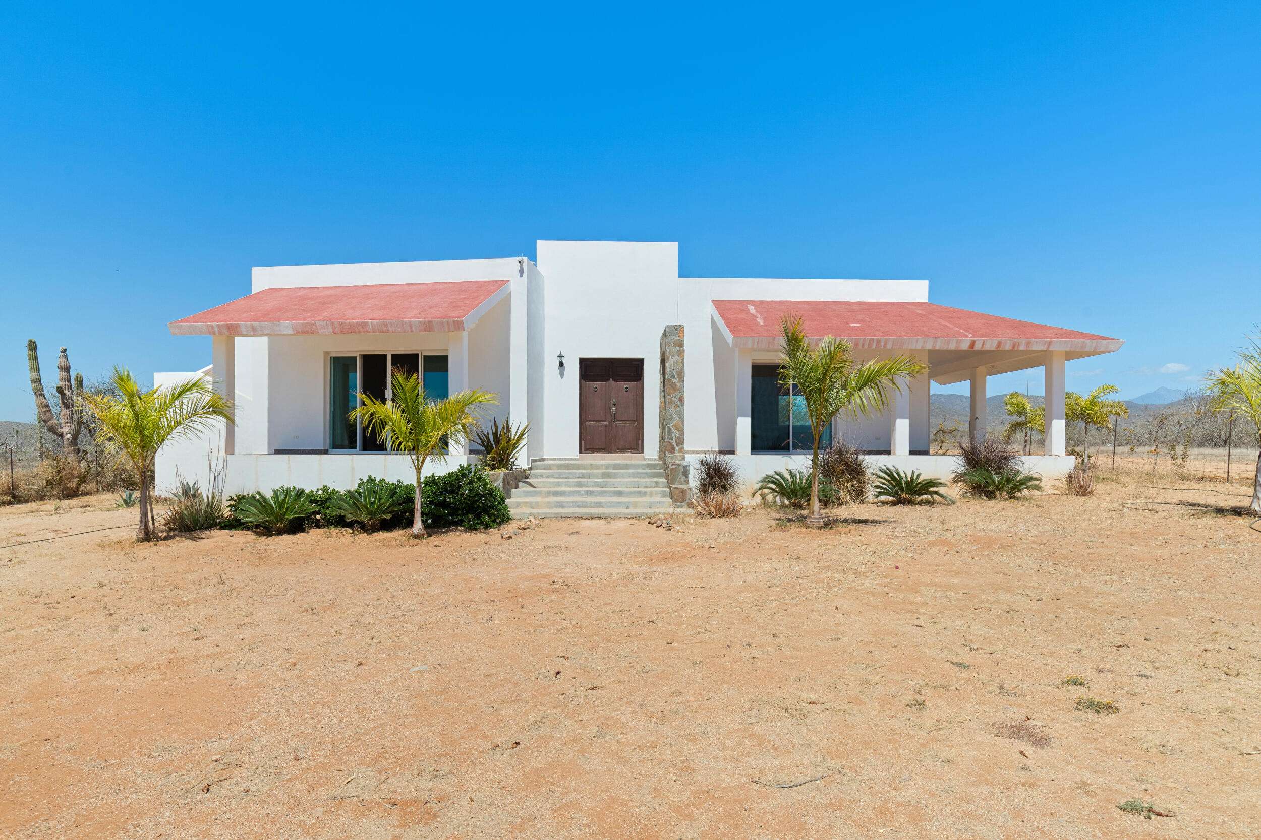Todos Santos Pescadero Casa Sol is located just minutes from Pescadero, offering a peaceful setting surrounded by desert landscape and mountain for sale