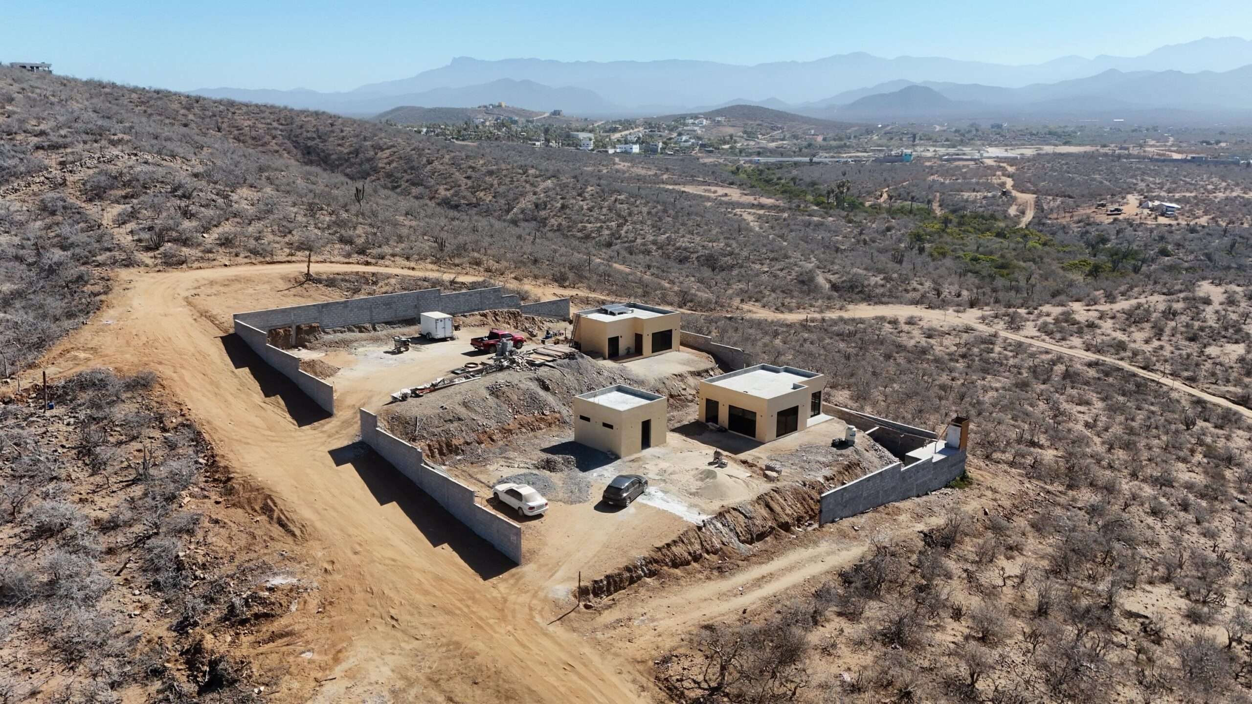 Todos Santos Las Playitas Perched above the Pacific coastline, this elegant two-story California Colonial residence captures spectacular sunset for sale