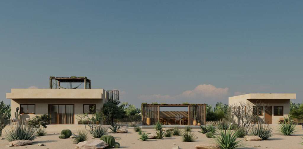 Todos Santos Ahorcadita Casa Horizonte is a brand new income generating property under construction in La Horcadita, Todos Santos. Set on a privileged 1,000 m² corner lot at the highest point of the hill, it offers dual street access and beautiful open – Casa Horizonte, Pacific, Pacific, BS