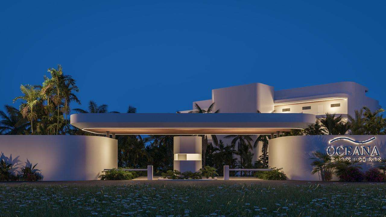 Todos Santos Villas De Cerritos Beach This charming two-story home blends comfort, modern style, and laid-back Baja beach living. From the moment you arrive, the well-kept landscaping and contemporary coastal architecture set the tone for a serene and welcoming atmosphere.Inside, an open-concept layout connects the living room, dining area, and kitchen, naturally lit by large windows that frame glimpses of the surrounding landscape. The neutral color palette and relaxed furnishings create an immediate sense of calm. The kitchen is modern and functional, featuring stainless steel appliances, ample counter space, and smart storage. A half bath on this level adds convenience for guests. Sliding pocket doors open onto a private patio with a pergola perfect for outdoor dining, sun lounging, and enjoying Baja's breezy afternoons. The garden area has been thoughtfully designed for intimate gatherings and immersing in nature.Upstairs, two of the three bedrooms offer peaceful sanctuaries. The primary bedroom includes an en-suite bathroom, while the other two share a modern full bath.But the real highlight awaits on the third-level roof deck a luxurious jacuzzi overlooking panoramic for sale