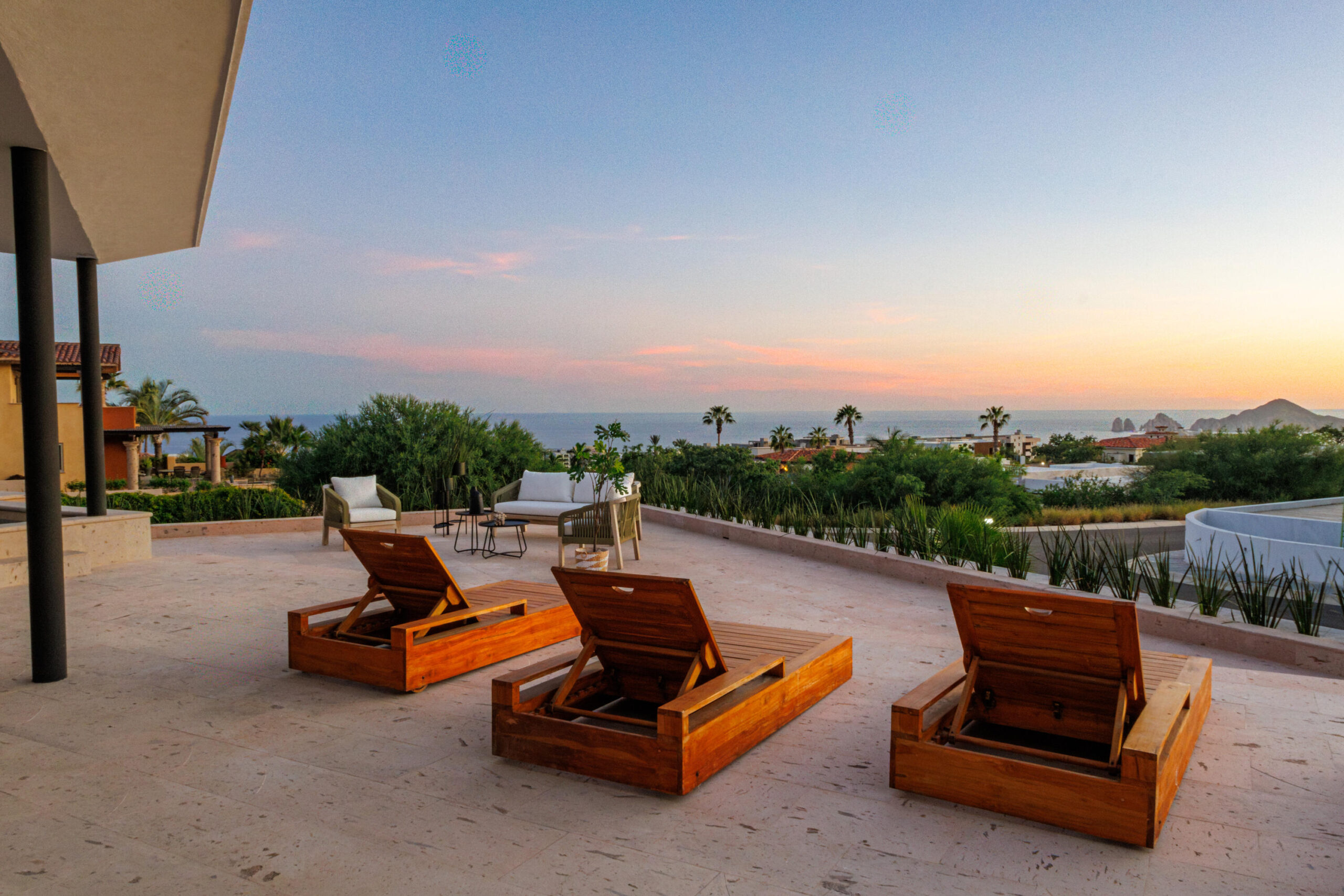 Todos Santos Vista Luna I Currently under construction - Inquire for Progress Report - Casa Luna LLena is a total 3-bed 2-bath, where the 3rd bedroom on the second floor is a complete 1 bed 1 bath apartment with independent access to make it a lock-off unit for rentals or guests. With focus on large outdoor terraces to enjoy the sun and warm Baja weather, makes these properties ideal and comfortable. This single family home is located within the gated community of Vista Luna which is located in the well known Cerritos beach. These properties make for easy living and easy to come down to surf and enjoy the beach! -Amenities- Gated & Manicured Community - Refreshing Pool - Social Lounge - Outdoor Kitchen & BBQ area - Inquire for more information and the Brochure & FAQ- for sale