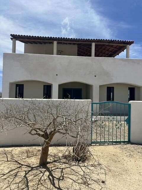Todos Santos Las Tunas Bring your vision and finish the dream. Located on the mountainside of the road in sought-after Las Tunas, Todos Santos, this expansive three-bedroom, two-and-a-half-bath home is approximately 80% complete and already packed with the features that are difficult--and expensive--to recreate.Panoramic ocean for sale