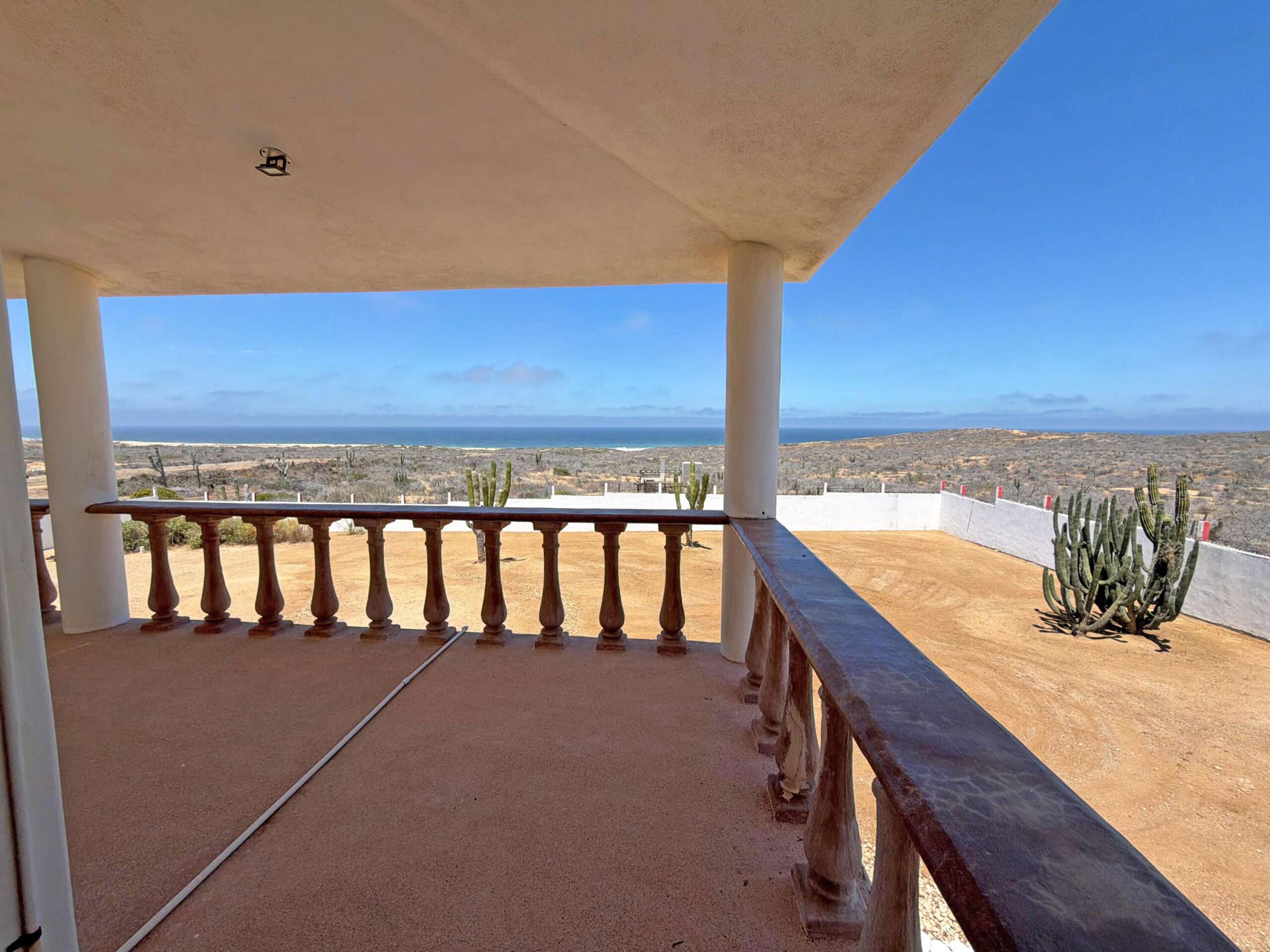 Todos Santos Las Playitas Perched above the Pacific coastline, this elegant two-story California Colonial residence captures spectacular sunset for sale