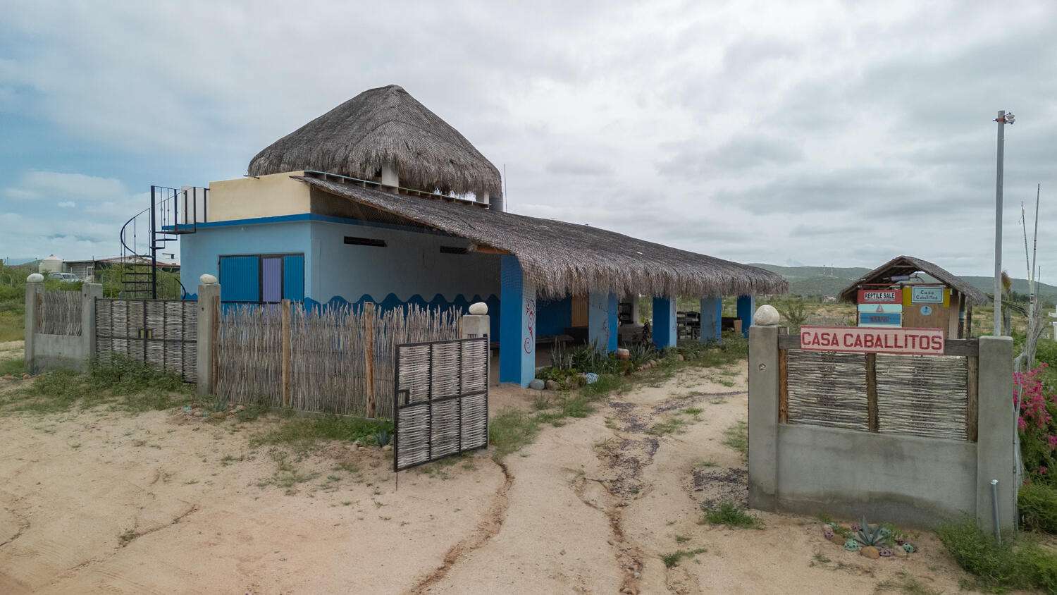 Todos Santos Ahorcadita Ultimate surf shack with ocean for sale